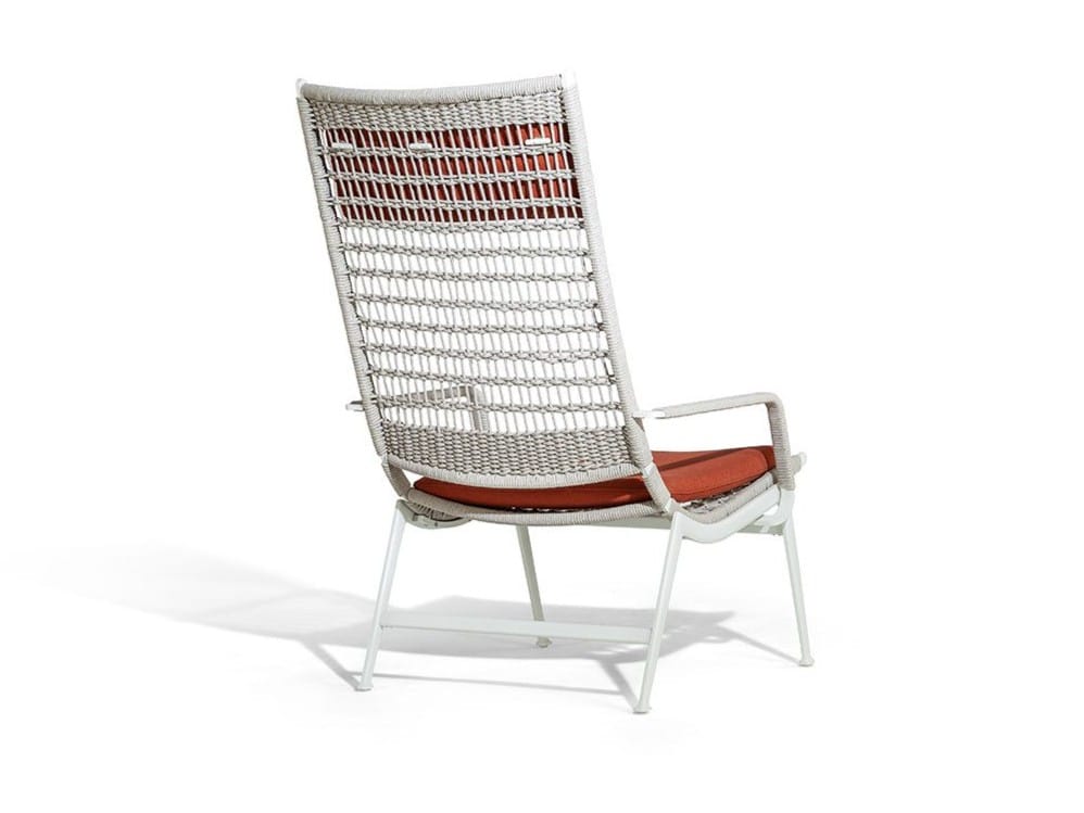 Веревочное садовое кресло с подлокотниками Poltrona Frau Boundless Living Outdoor Collections ARCH-00037474 - Вид №2