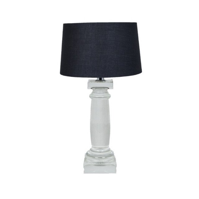 Настольная лампа Poeta 5253 PUSHA КОЛОННА 061701 Прозрачный;черный  - Вид №1