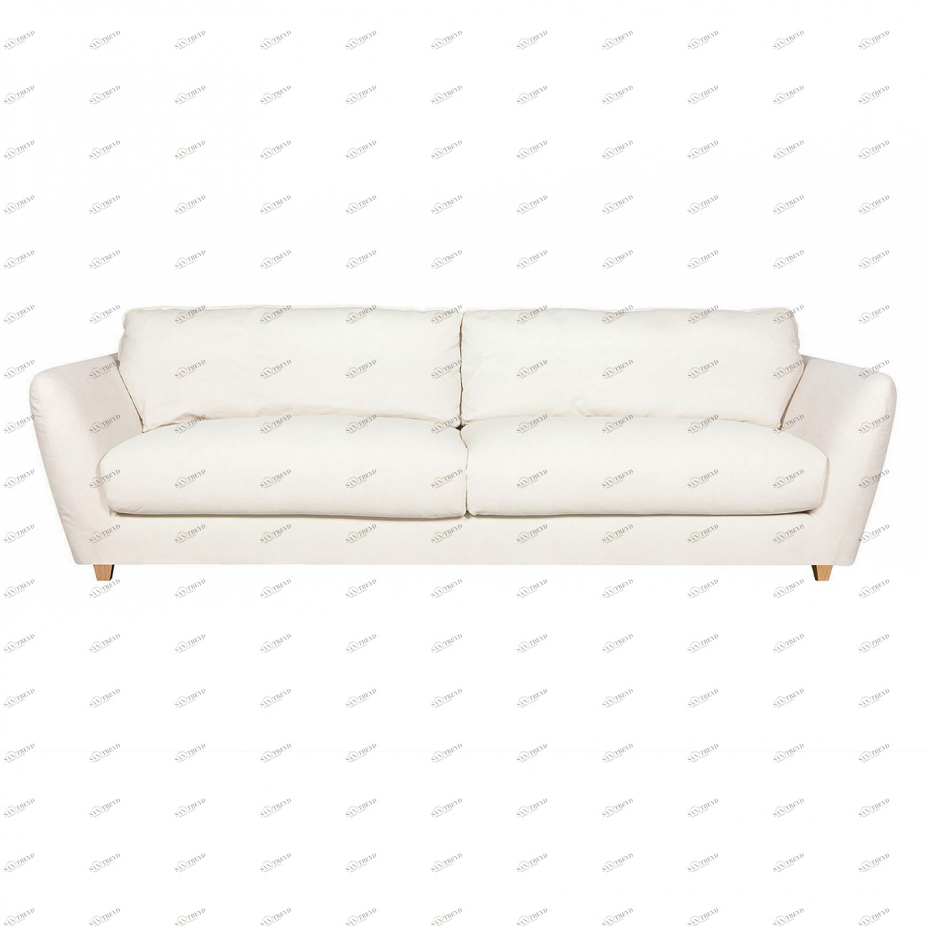 Диван Viktoria прямой белый SITS VIKTORIA 192408 Белый 