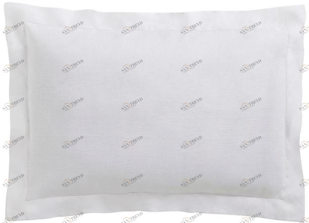 Alexandre Turpault Однотонная льняная наволочка Cythere sun-id-1437256