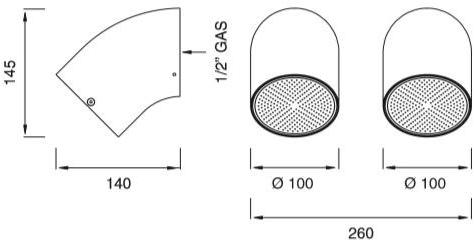 Состав регулируемых душевых лейок Free ideas Fre180 Santreyd - Вид №1