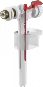 Впускной механизм с боковой подводкой и металлической резьбой для керамических бачков