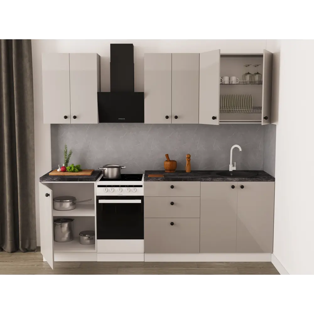 Смеситель для кухни Osgard Gron 36.5 см цвет арктик STLM-2058622 - Вид №8