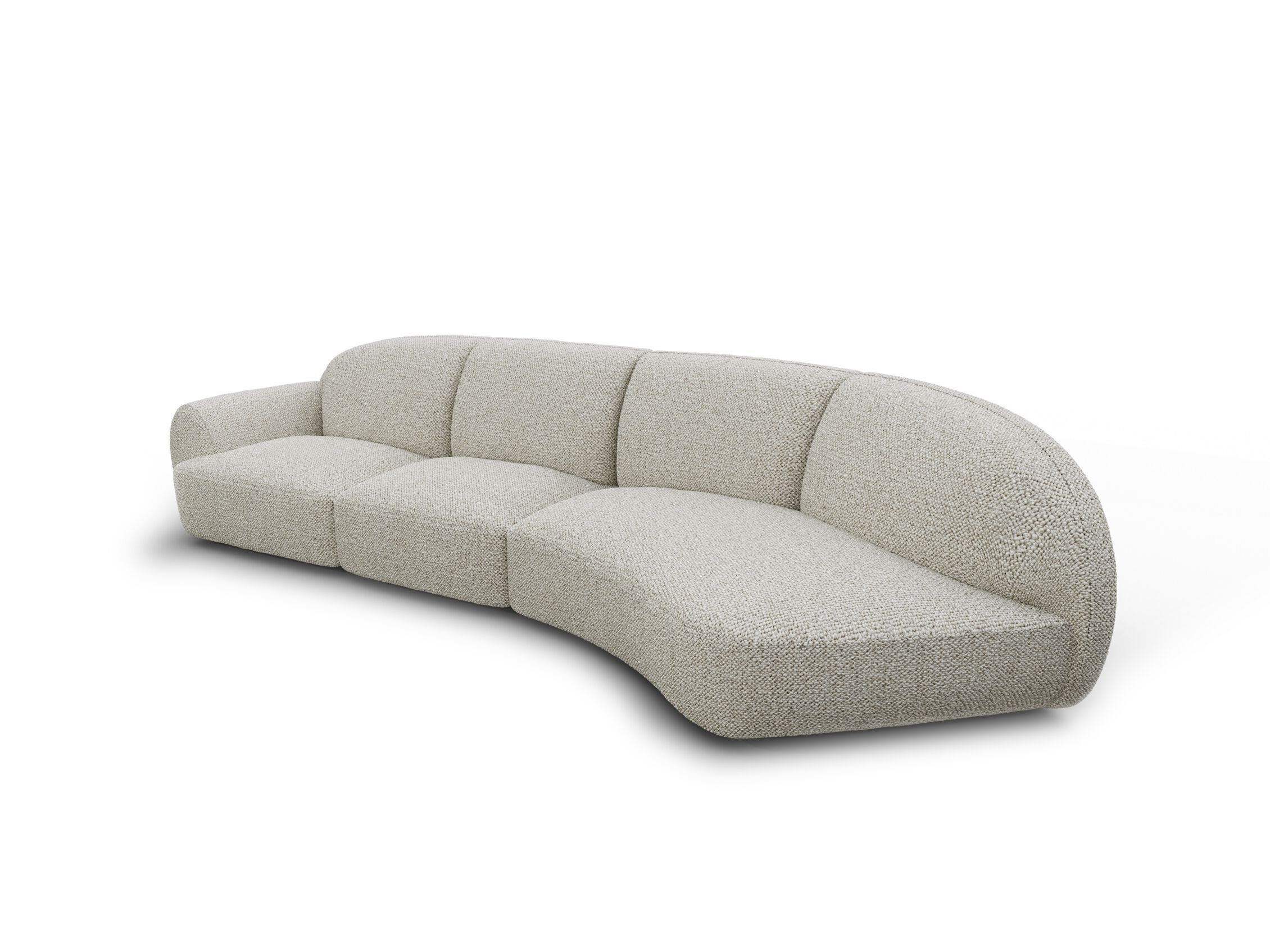 4-местный тканевый диван Natuzzi Italia память ARCH-00096947 - Вид №2