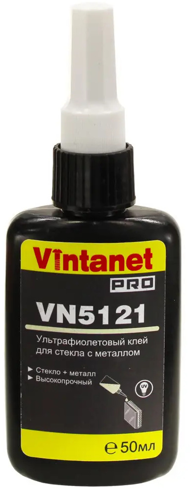 91473093 Секундный клей Vintanet VN5121 для стекла металла 50 мл STLM-0857242