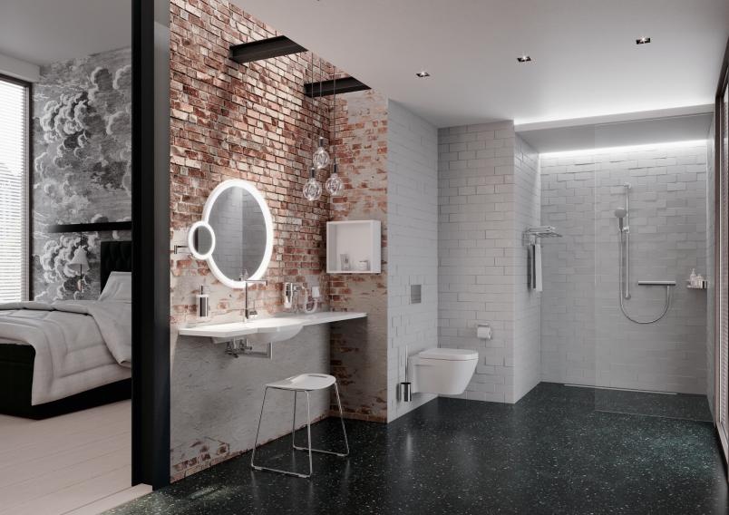 900.00.00040 Держатель фена HEWI Германия System 900 - Вид №3