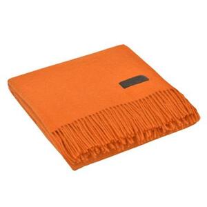 Плед шерстяной Dalia, 130х180 см, оранжевый