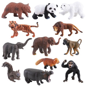 TAV002 Фигурка животного маленькая, 12 видов (в ассортименте) Игрики ZOO