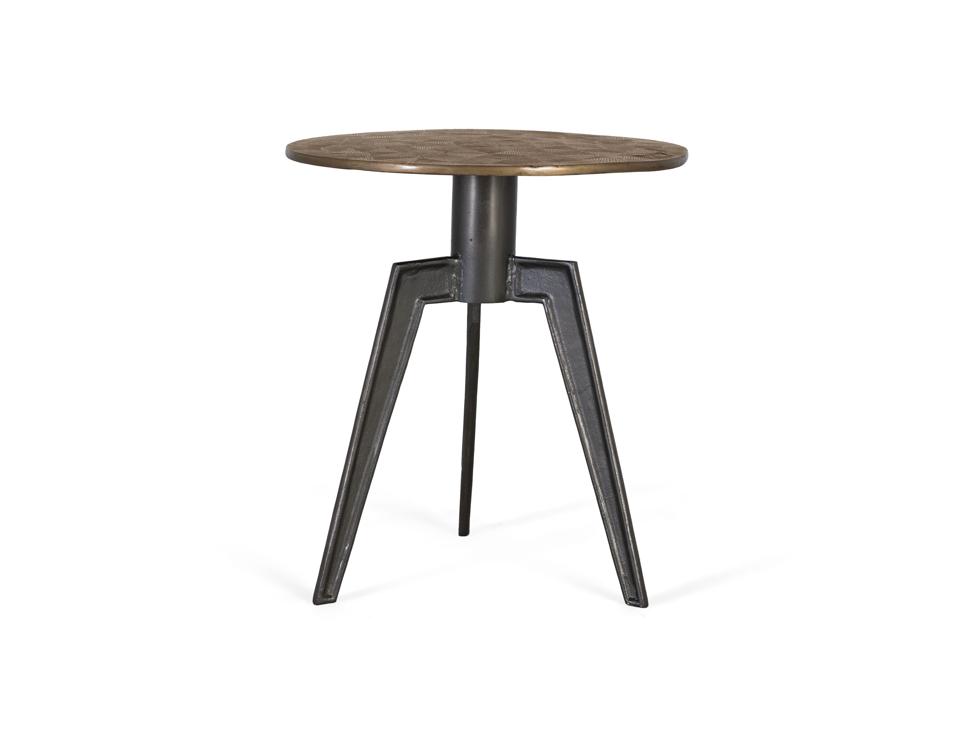 Круглый алюминиевый журнальный столик Giner y Colomer 1603 ARCH-00031480