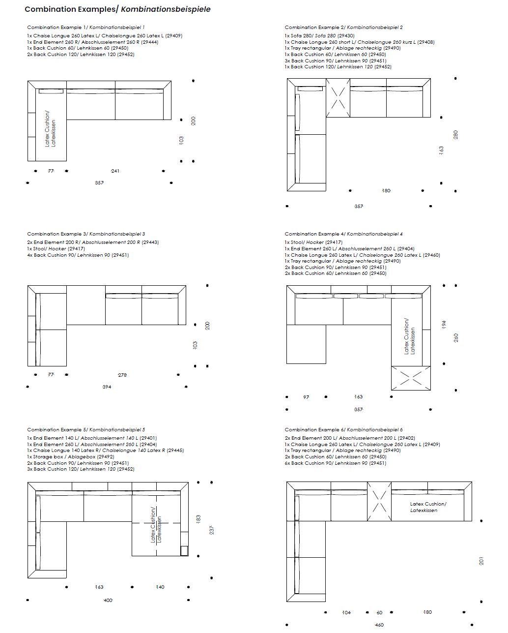 Модульный тканевый диван с полуостровом Wittmann CAMIN REVISITED ARCH-00118798 - Вид №11