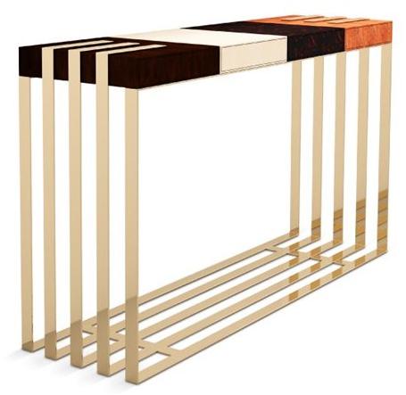 Malabar Консоль из латуни с ящиками Hollow sun-id-1467724 - Вид №1