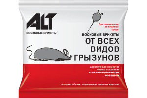 19334412 Восковые брикеты Грызунит-экстра, 50гр 4607060891812 ALT