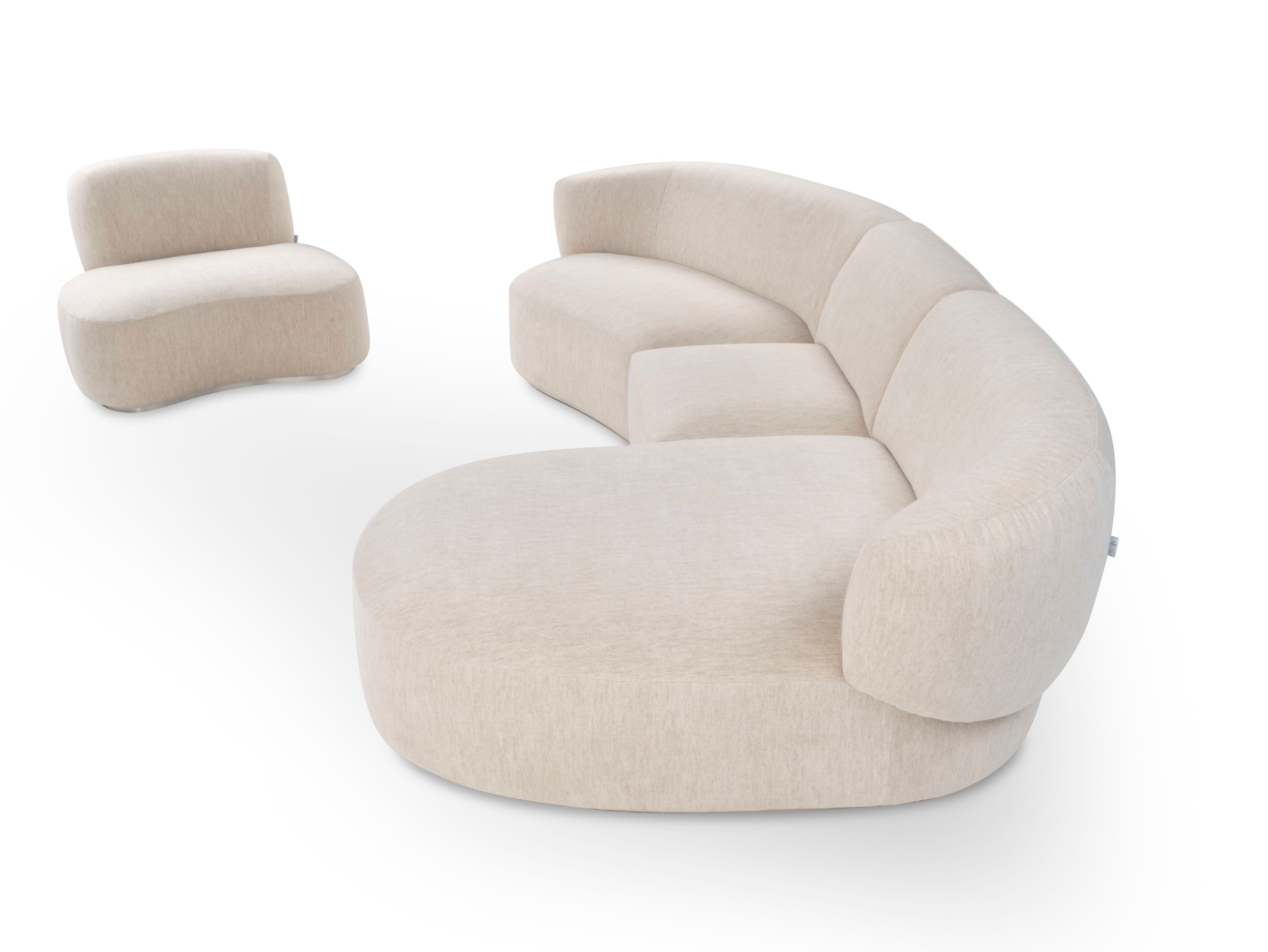 Модульный тканевый диван Calia Italia Superior ARCH-00127516 - Вид №8