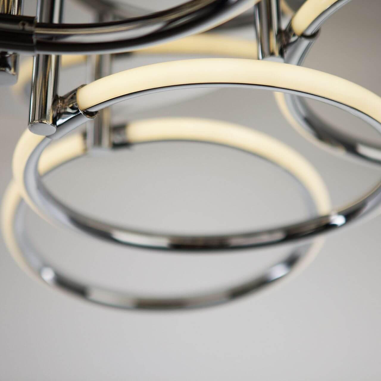 Потолочный светильник Eurosvet 90069/9 хром EUROSVET IMPULSE 00-3888598 Хром  - Вид №2