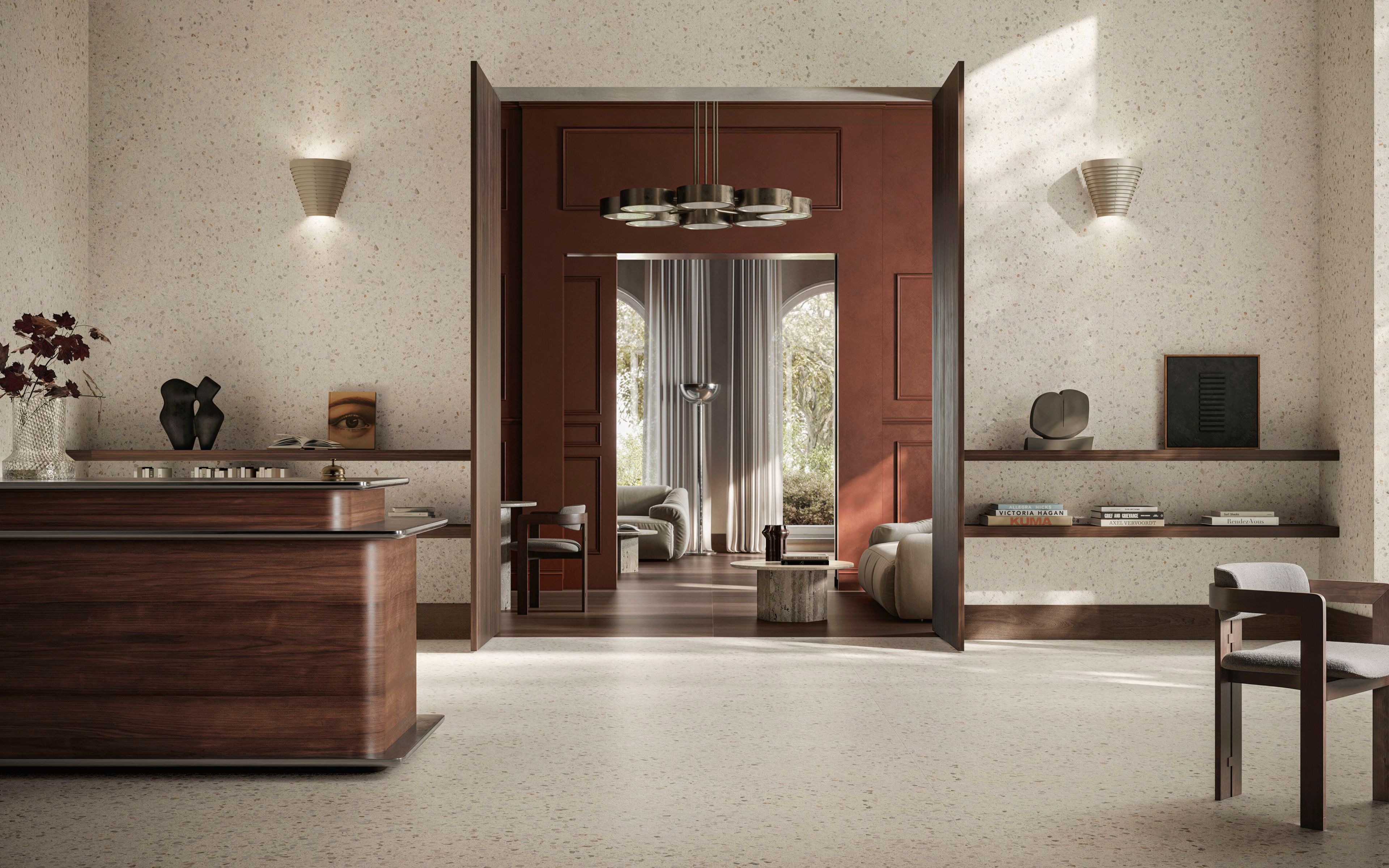 Пол / керамогранит с эффектом Венецианского терраццо CERAMICA SANT'AGOSTINO Glow ARCH-00138630 - Вид №1