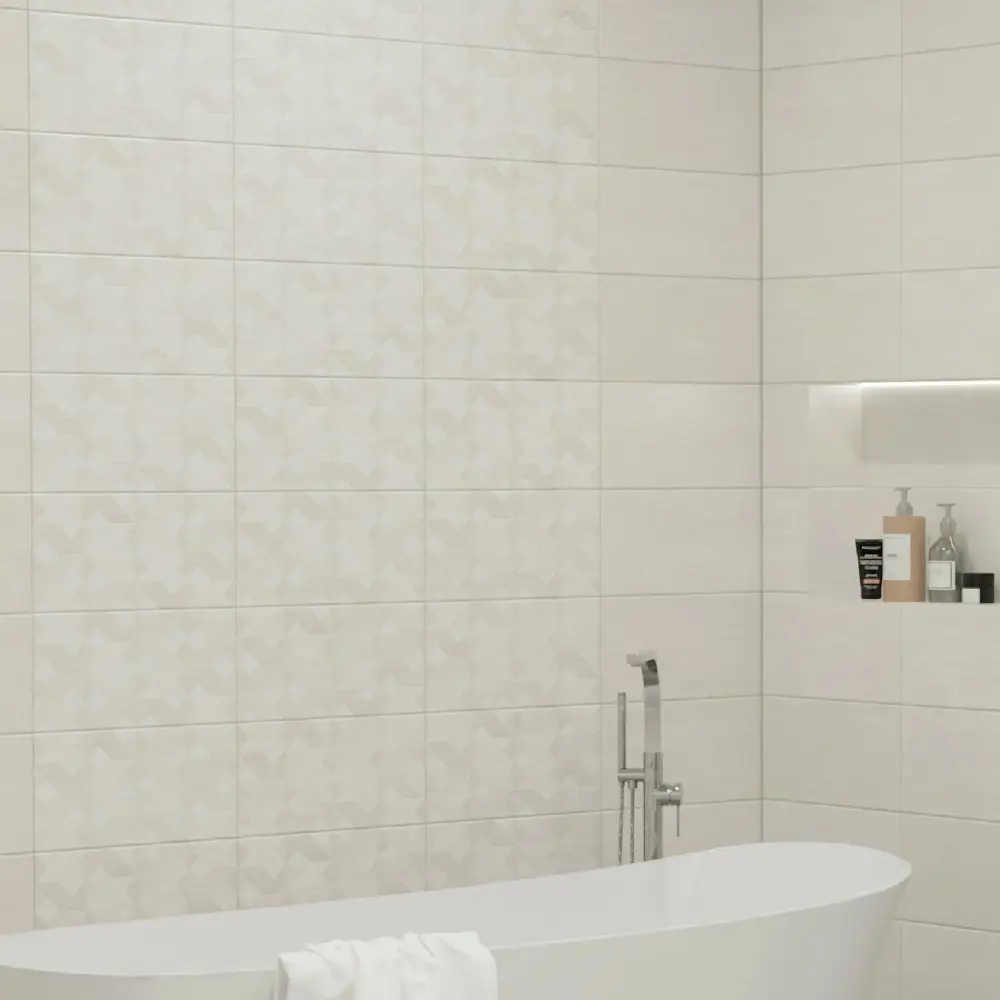 KREAFORTA Mersey - настенная плитка для ванной с природными текстурами 20x40 см 89405700 STLM-1571413