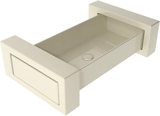 BXLAME8013 Подвесная раковина настенная GSG CERAMIC BOX