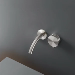 Настенный смеситель двойного движения с носиком L. 125 мм  GIO76 CEADESIGN