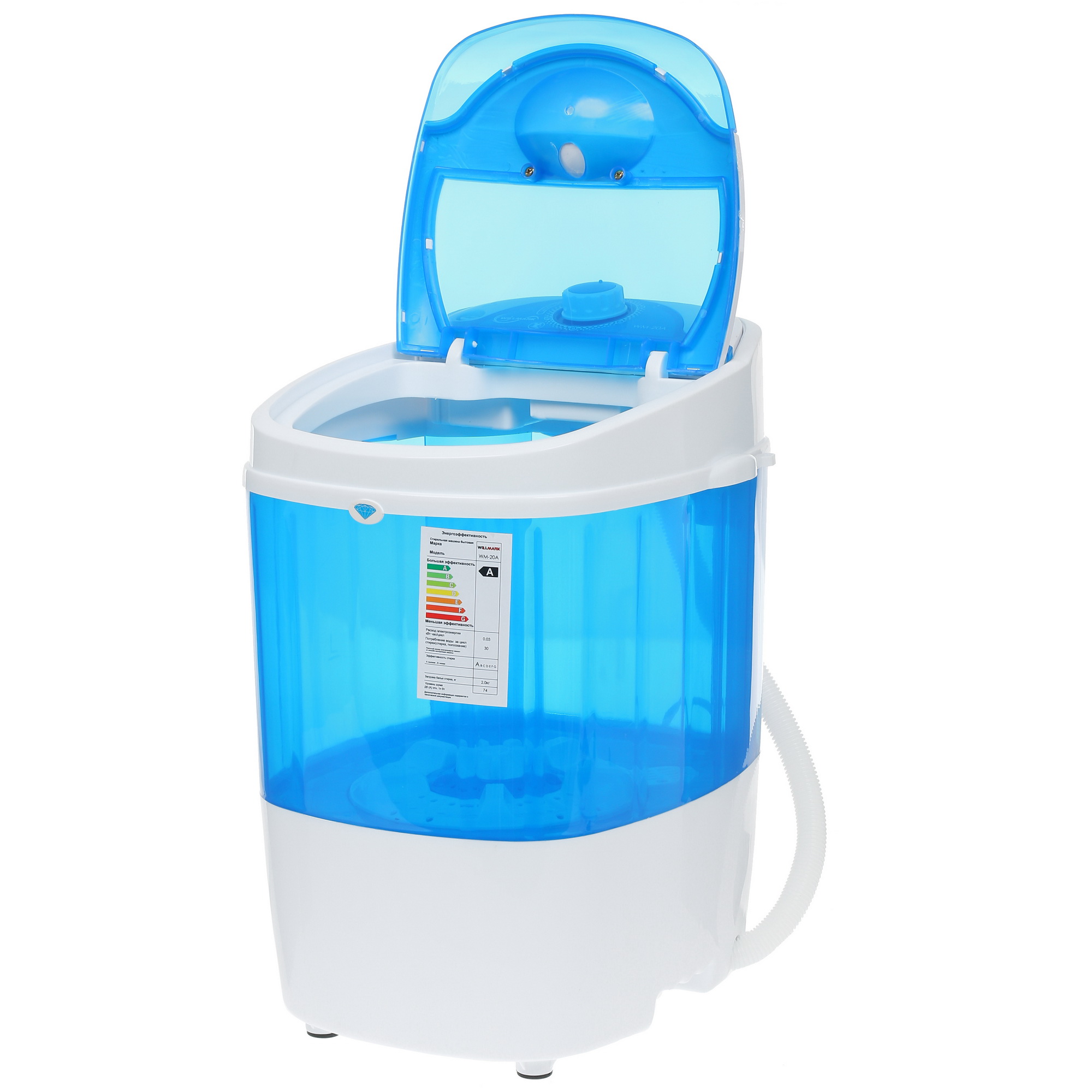 1257046 Стиральная машина WILLMARK WM-20A STDN-0041933 - Вид №5