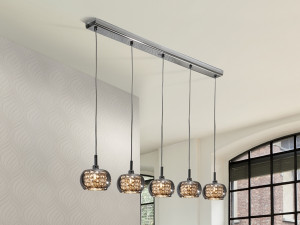 086170 Подвесной светильник 5L DIMABLE Schuller Arian