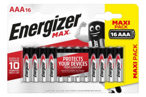 16281993 Батарейки MAX E92/AAA 16 шт/бл Alkaline 7638900425864 Energizer