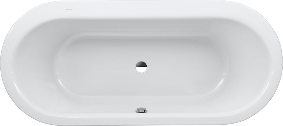 H2225110000001 Овальная ванна на каркасе, санитарный акрил LAUFEN PRO