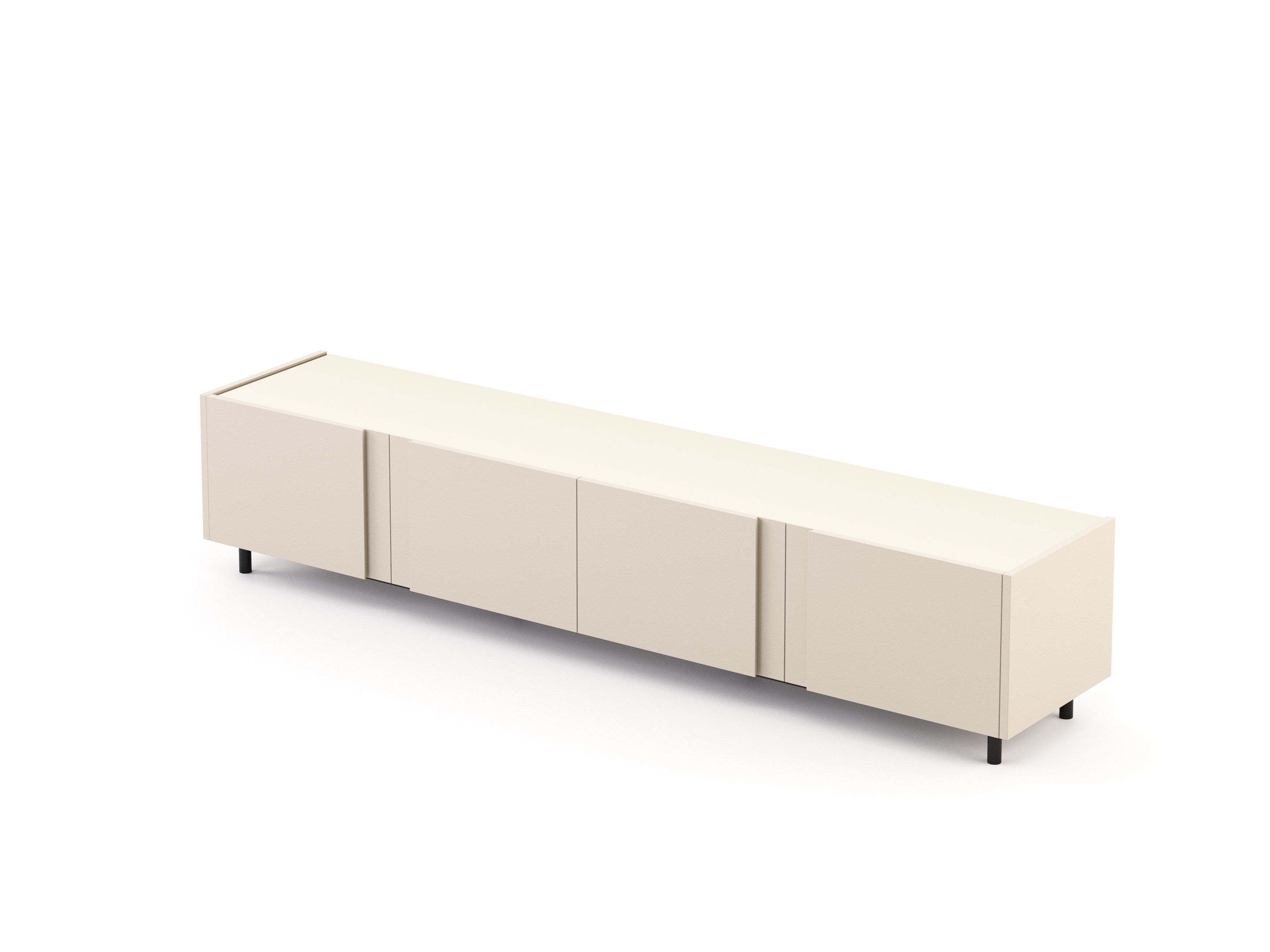 Низкий шкаф для телевизора из грецкого ореха Stylish Club Sevilha ARCH-00153343 - Вид №20