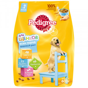ПР0029581 Корм для щенков для всех пород сух. 600г PEDIGREE