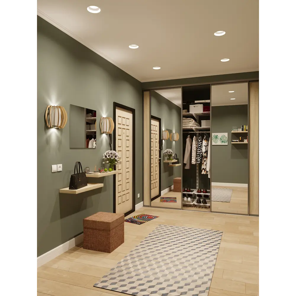 Плинтус потолочный полиуретан ударопрочный Decomaster DP16 белый 55х68х2000 мм STLM-2038557 - Вид №6