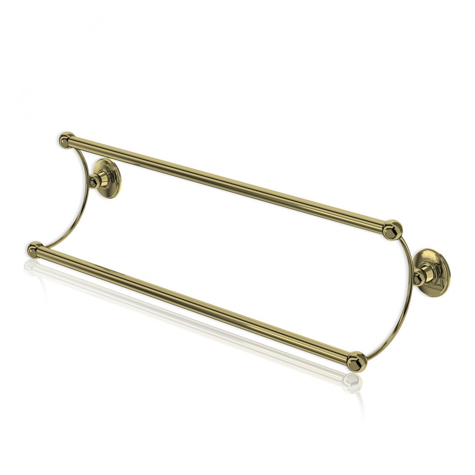 Двойной полотенцедержатель [A17 GOL] GOLD Burlington A17 GOL 660 x 144 x 171 - Вид №1
