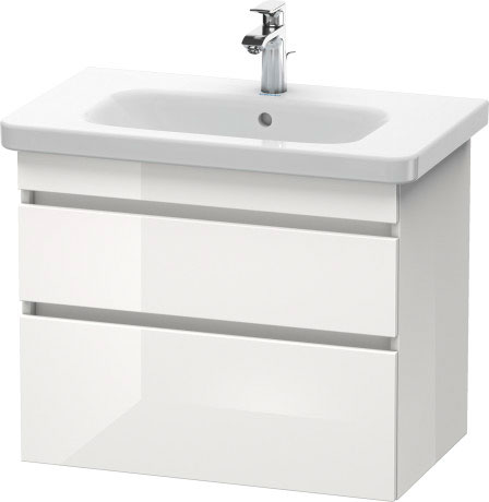 DS648103131 Тумбочка подвесная DuraStyle #DS6481 730 x 448 мм Сосна серебристая, декор Duravit - Вид №2