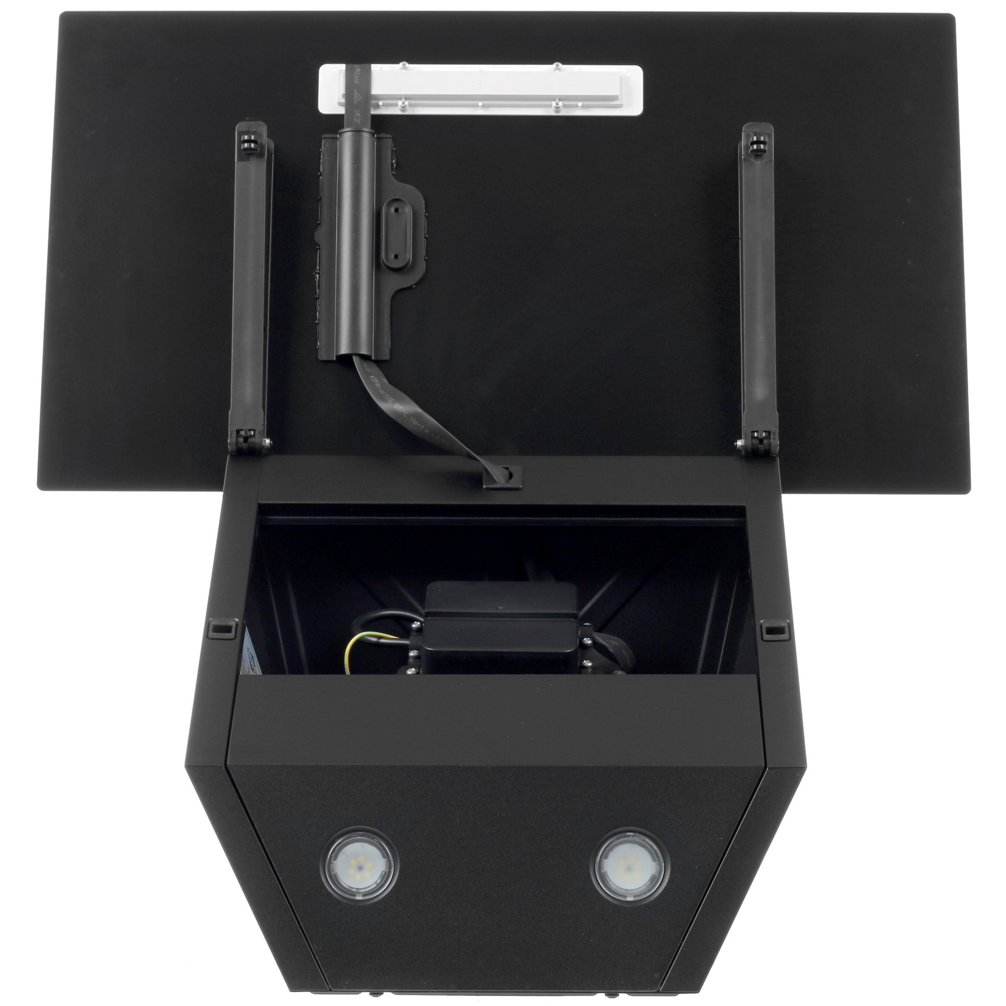 8163475 Вытяжка наклонная MBS GARTENZIA 160 GLASS черный STDN-0108174 - Вид №8