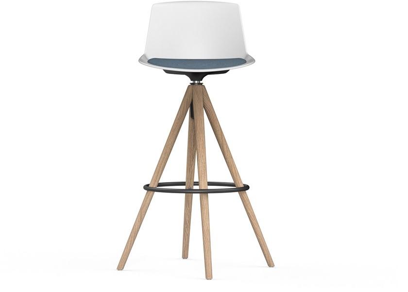 ACTIU Высокий табурет со встроенной подушкой Noom sun-id-1387554 - Вид №1