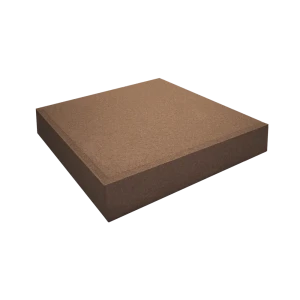 Плитка тротуарная Гладкая 300x300x60 мм коричневый 82907327 STLM-2115397
