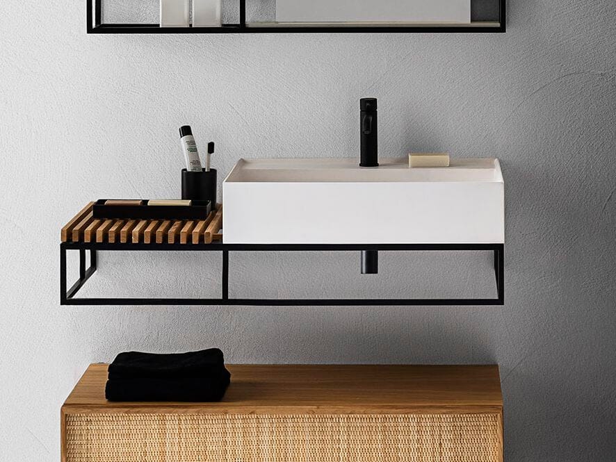 Подвесной прямоугольный умывальник Pirovano Element ARCH-00085156 - Вид №1