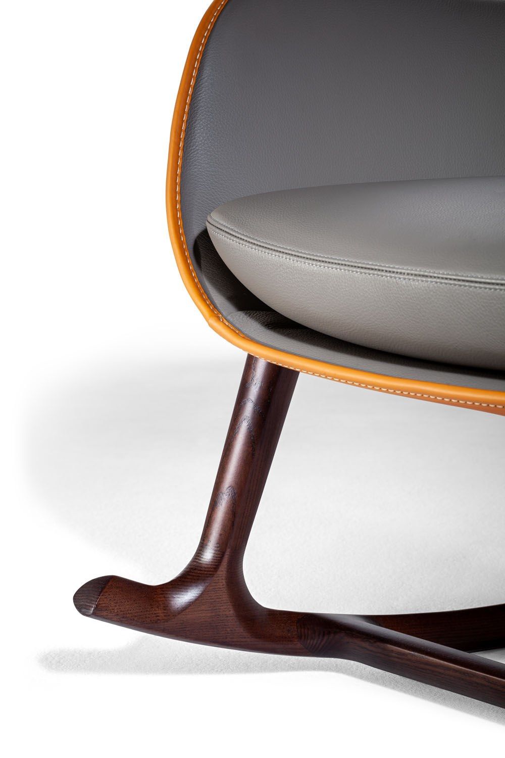 Кресло-качалка с подлокотниками Poltrona Frau коллекция-диваны и кресла ARCH-00012779 - Вид №7