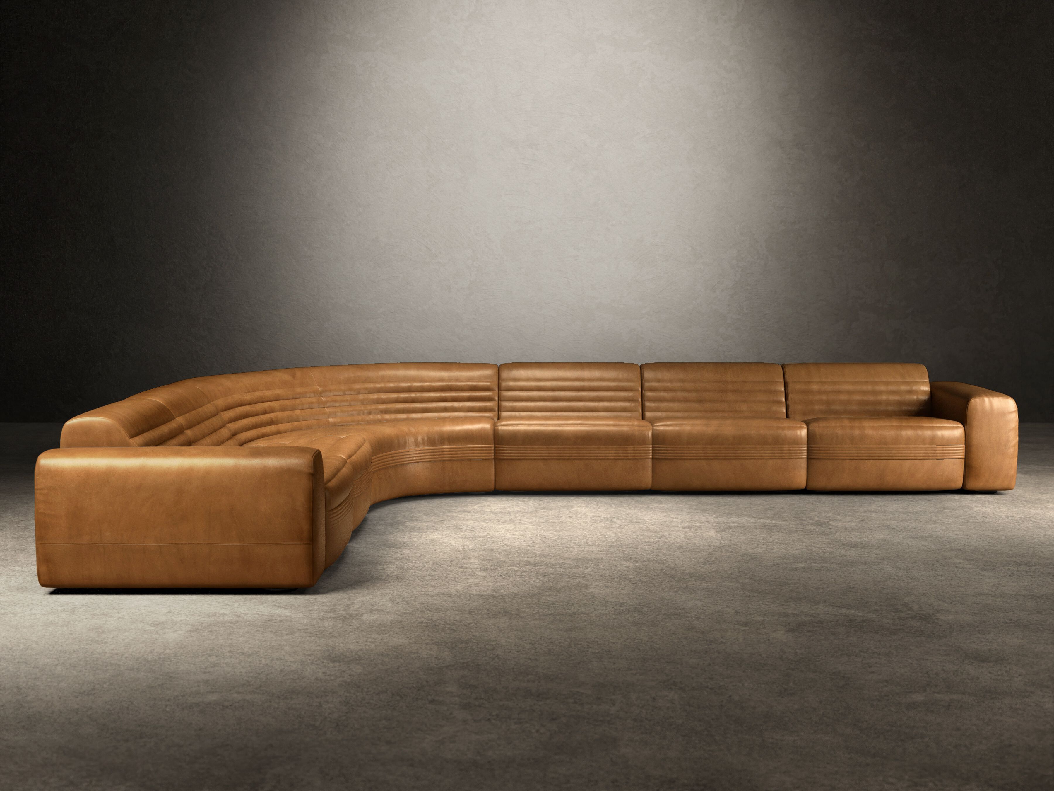 Кожаный диван GIOPAGANI VICIOUS ARCH-00107802