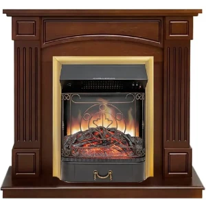 Каминокомплект Royal Flame Boston STD Majestic FX Brass 1.5 кВт