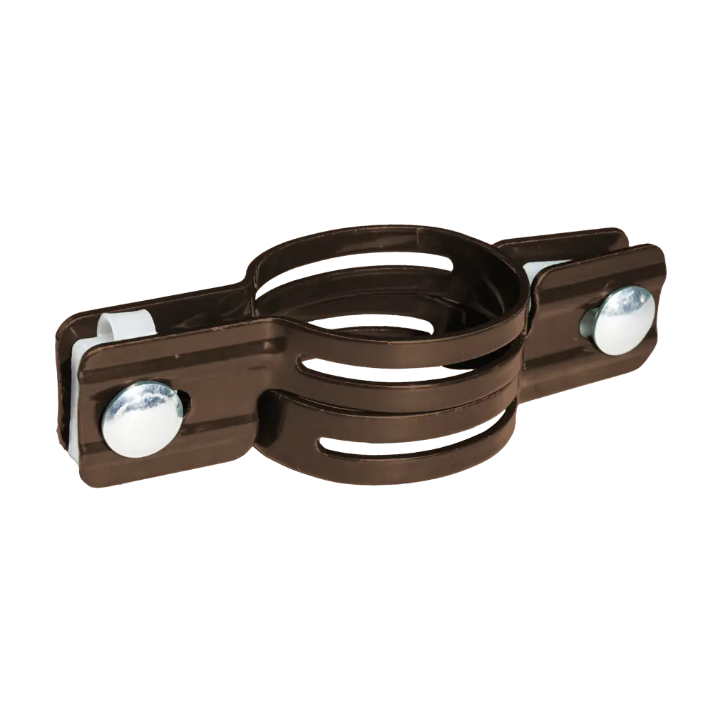 Хомут Grand Line для крепления панелей забора 51 мм коричневый 86395487 STLM-1576403