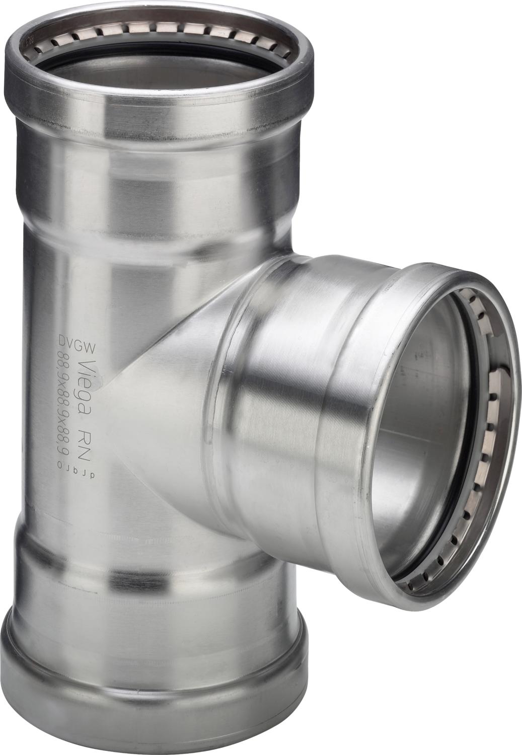 Viega Тройник Sanpress Inox XL 2318XL (483074) 483 074