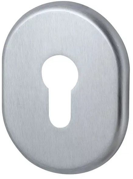 91374148 Декоративная накладка на цилиндр Armadillo ET-DEC ATC Protector 1 SC-14 матовый хром STLM-0897190