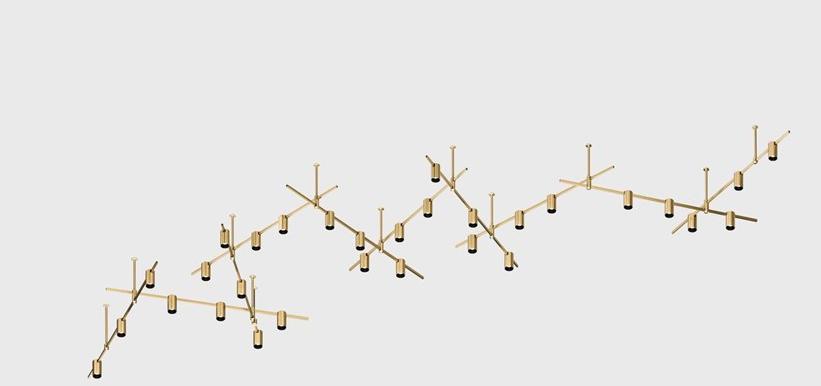 Centrsvet Светодиодные трековые светильники из сатинированной латуни Auroom sun-id-1348804 - Вид №1