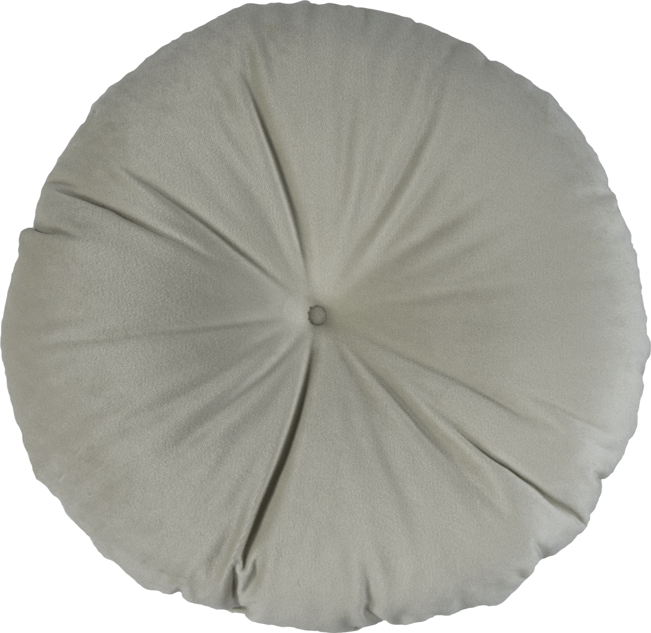 82707622 Подушка Бархат ø37 см цвет серый STLM-0034533 LINEN WAY