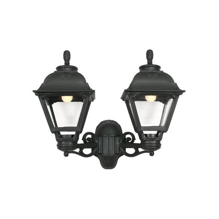 Уличный настенный светильник Fumagalli Porpora/Cefa U23.141.000.AXF1R FUMAGALLI ПОД СТАРИНУ, ФОНАРЬ 272150 Черный  - Вид №3