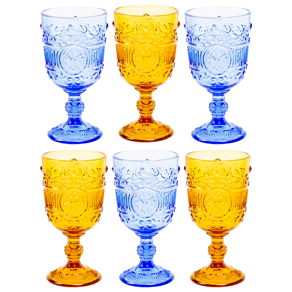 21091721 Комплект бокалов «Бельведер» (6 штук, 2 цвета) Object Desire Светский прием  - Вид №1