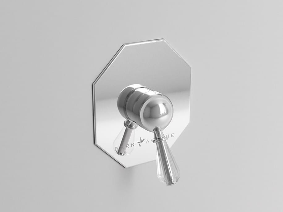 Встраиваемый однорычажный смеситель для душа с пластиной Park Avenue Beatrice ARCH-00024263 - Вид №1