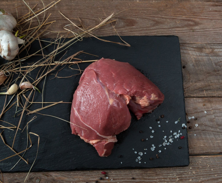 634 Мякоть бедра говяжья малая Вкусляндия 