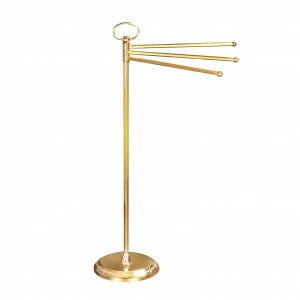 FS01-6114 FS01-6114 Рифленый попугай, 3 стержня Вешалки для полотенец Cristal & Bronze TOWEL HANGERS