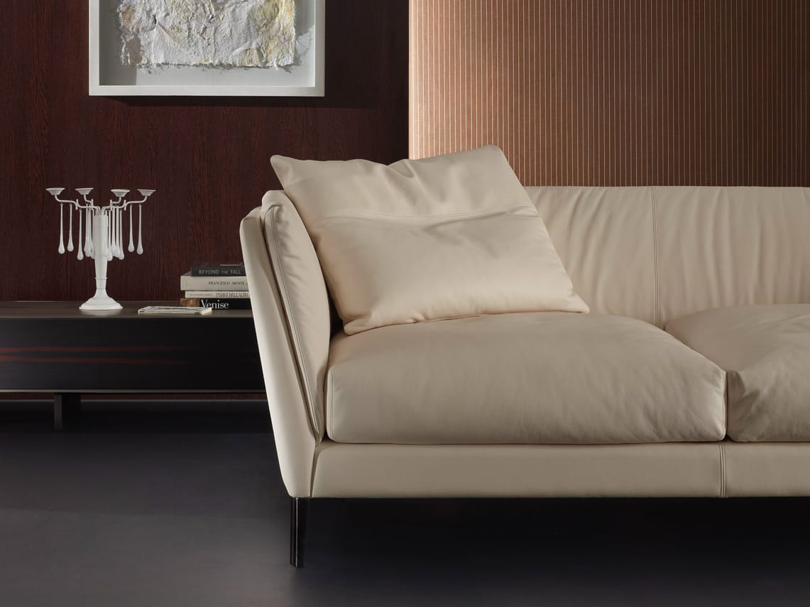 2-местный кожаный диван Poltrona Frau коллекция-диваны и кресла ARCH-00091265 - Вид №2