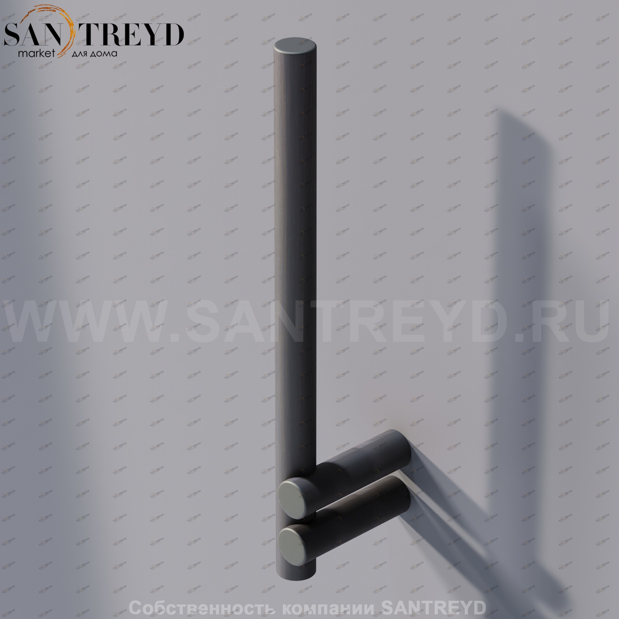 Agape DOT LINE Запасной держатель для туалетной бумаги настенный темный дуб ADTL0454.RW ADTL0454RW